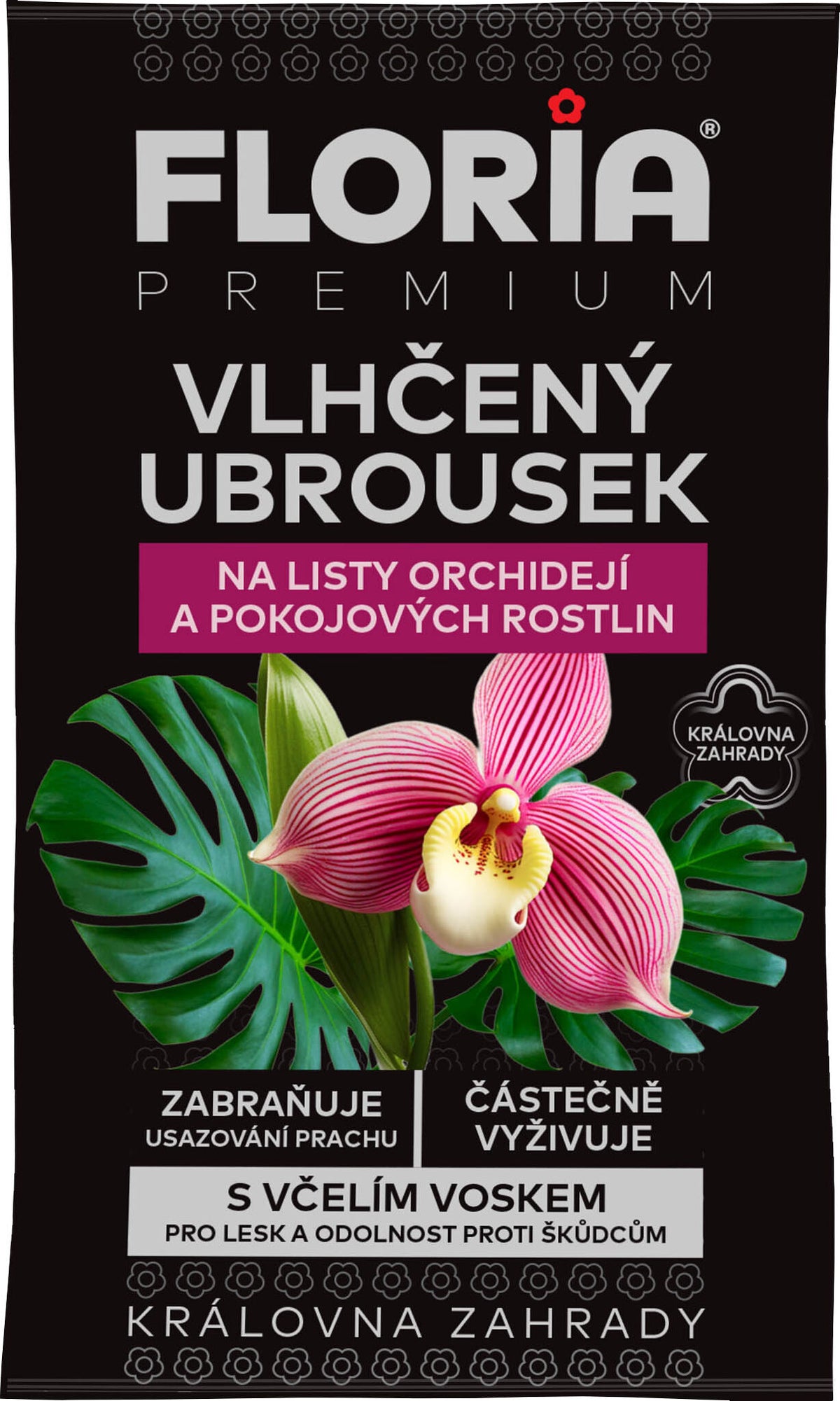 FLORIA vlhčený ubrousek na listy orchidejí